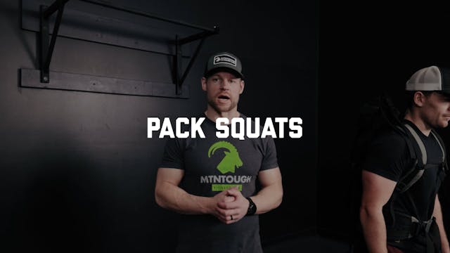 FORM - Pack Squats