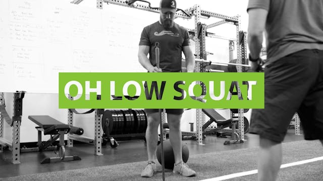 MTNTOUGH Form - Overhead Low Squat