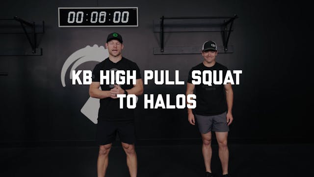 FORM - KB High Pull Squat to Halo