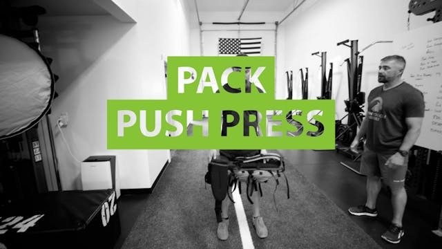 MTNTOUGH Form - Pack Push Press