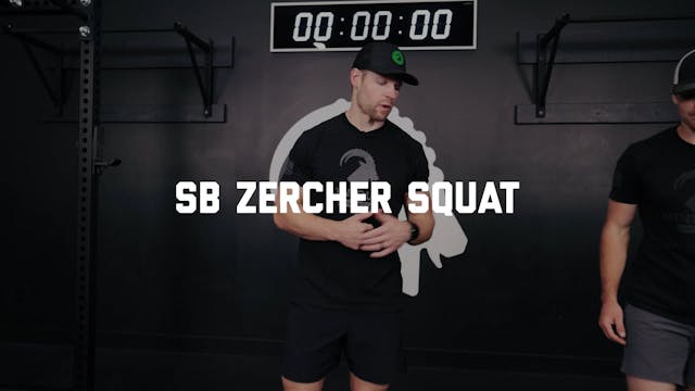 FORM - SB Zercher Squat