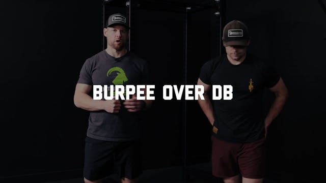 FORM - Burpee Over DB