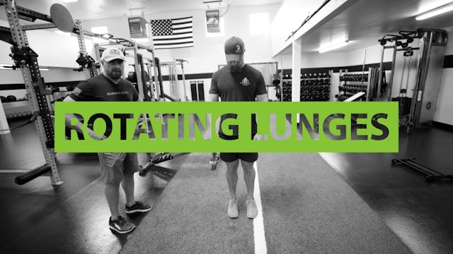 MTNTOUGH Form - Rotating Lunges