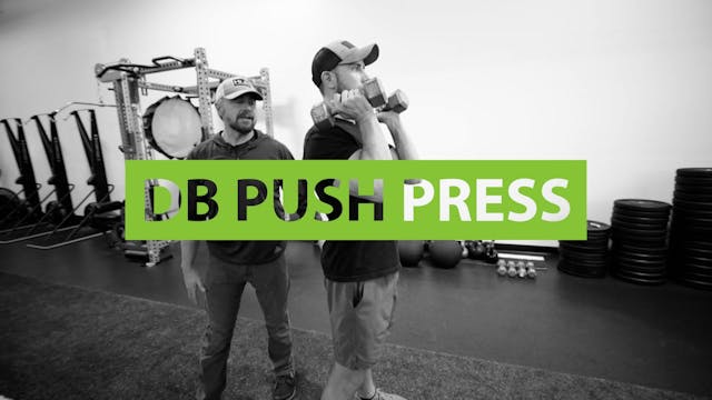 MTNTOUGH Form - Dumbbell Push Press