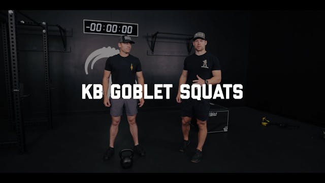 FORM - KB Goblet Squats