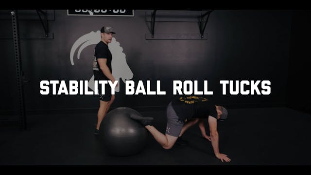 FORM - Stability Ball Roll Rucks