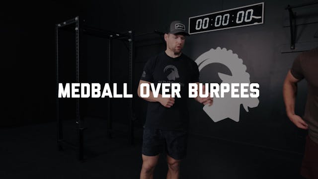 FORM - Medball Over Burpees