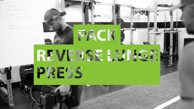 MTNTOUGH Form - Pack Reverse Lunge Press