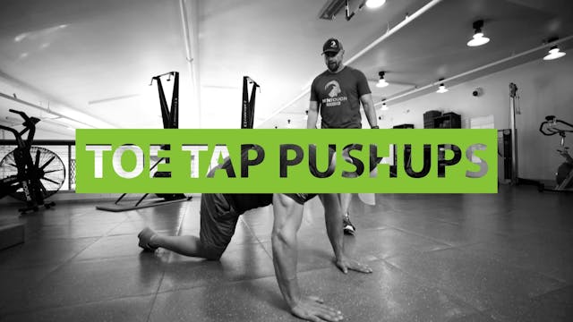 MTNTOUGH Form - TOE TAP PUSHUPS