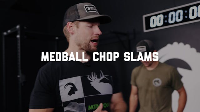 FORM - Medball Chop Slams