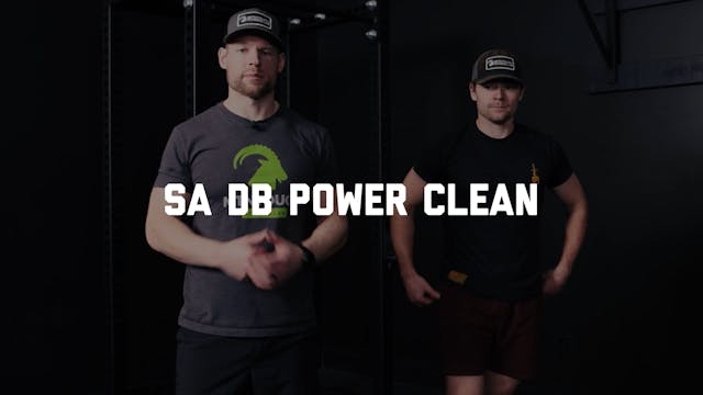 FORM - SA DB Power Clean