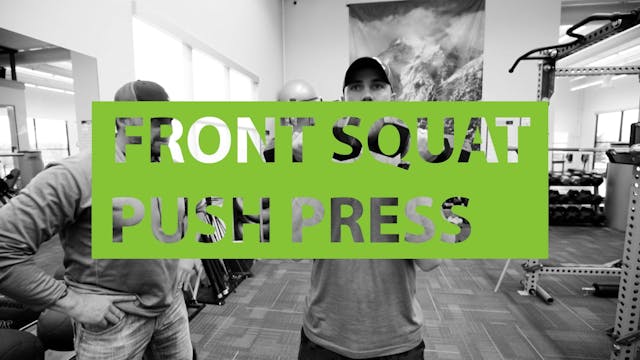 MTNTOUGH Form - FRONT SQUAT PUSH PRESS