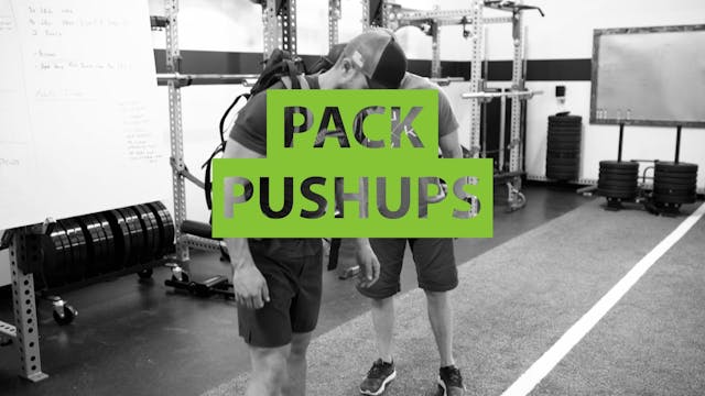 MTNTOUGH Form - Pack Pushups