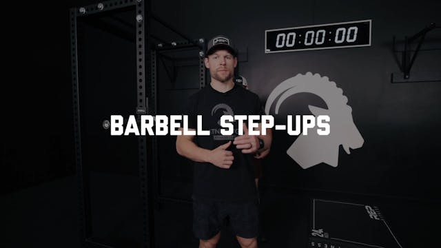 FORM - Barbell Step-ups