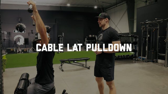 FORM - Cable Lat Pulldown