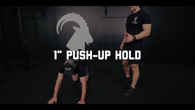 FORM - 1in Push-up Hold