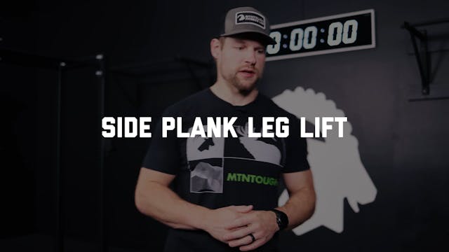 FORM - Side Plank Leg Lift