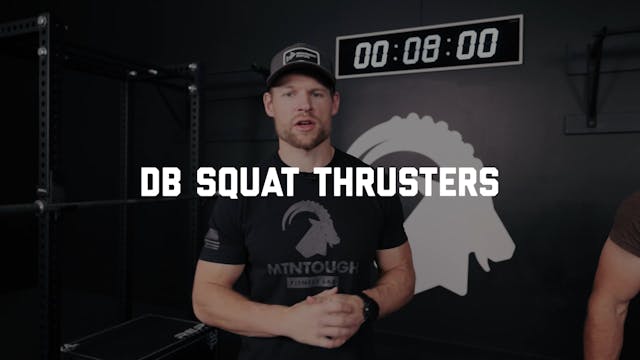 FORM - DB Squat Thrusters