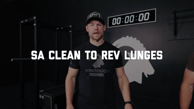 FORM - SB Clean to Rev Lunges