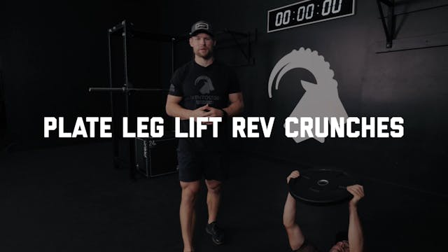 FORM - Plate Leg Lift Rev Crunches