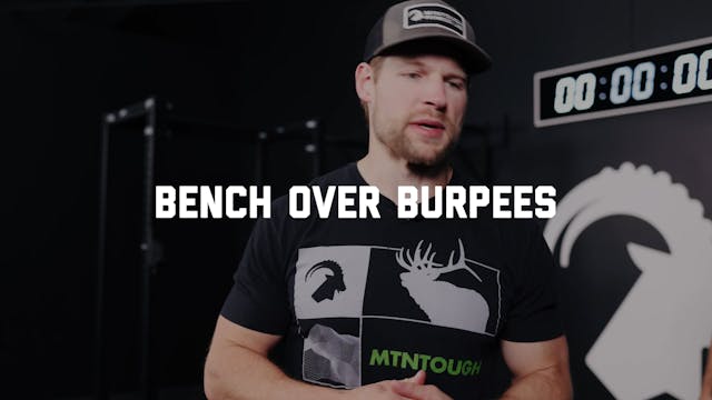 FORM -Bench Over Burpees