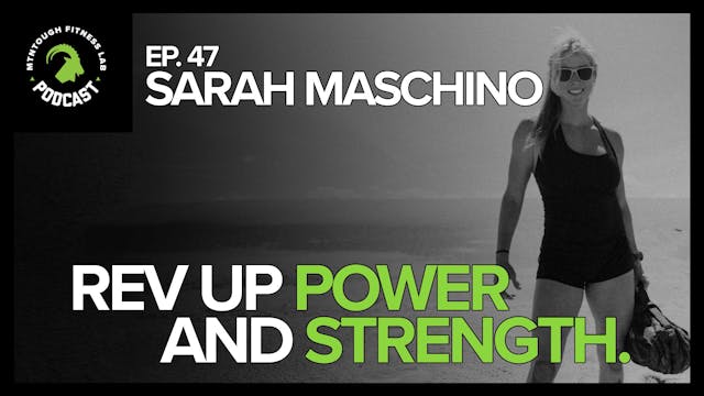 SARAH MASCHINO: Rev up Power and Stre...
