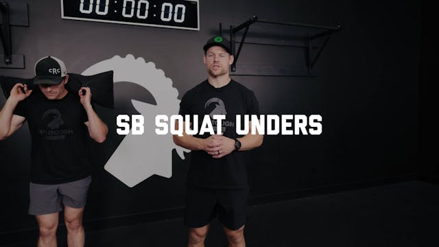 FORM - SB Squat Unders