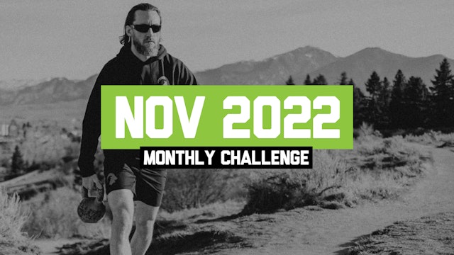 November 2022 Monthly Challenge