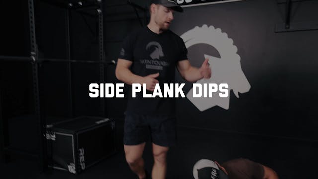 FORM - Side Plank Dips