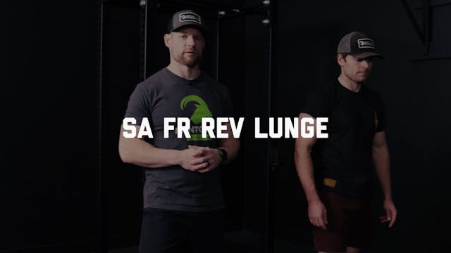 FORM - SA FR Rev Lunge