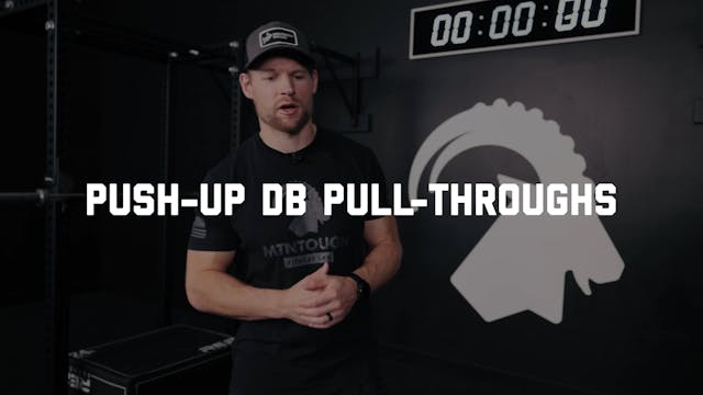 FORM - Push-up DB Pull-Throughs