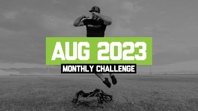 August 2023 Monthly Challenge