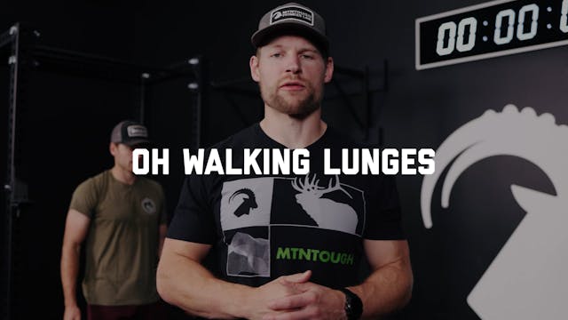 FORM - OH Walking Lunges