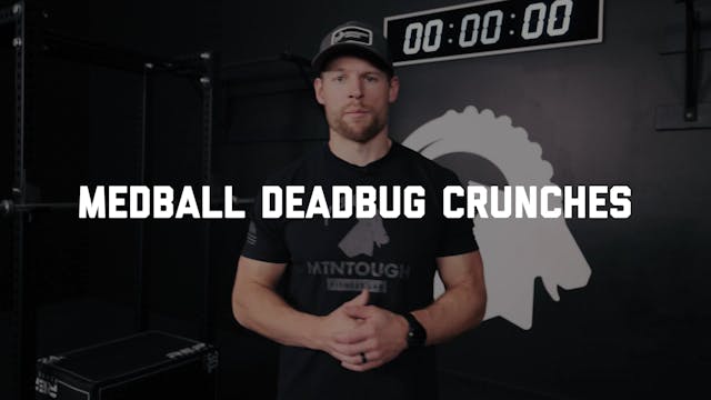 FORM - Medball Deadbug Crunch