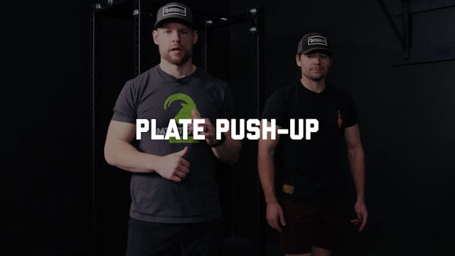 FORM - Plate Push-ups