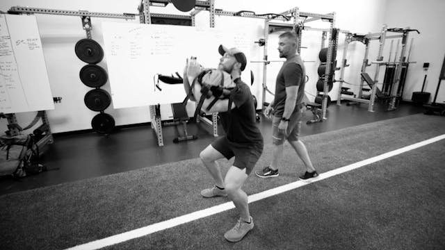 MTNTOUGH Form - Pack Front Squats