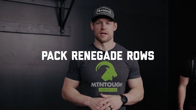 FORM - Pack Renegade Rows