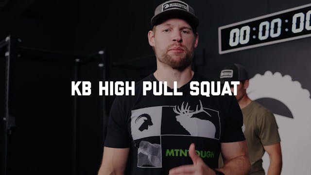 FORM - KB High Pull Squat