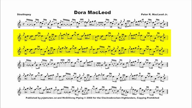 Dora MacLeod music & chanter recording