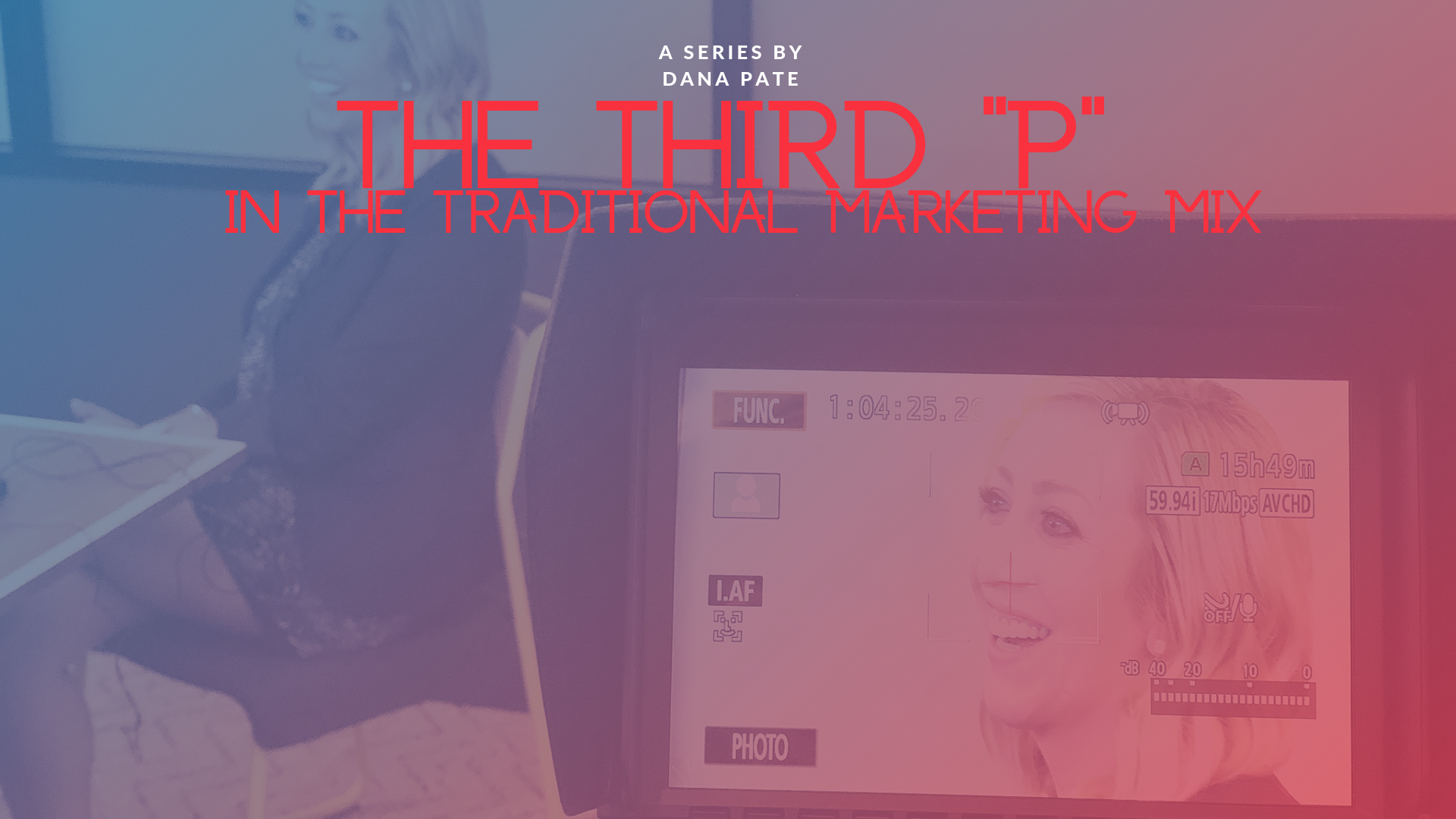 The 3rd P in the Traditional Marketing Mix