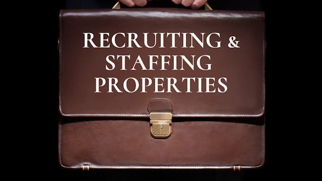 Recruiting & Staffing Properties