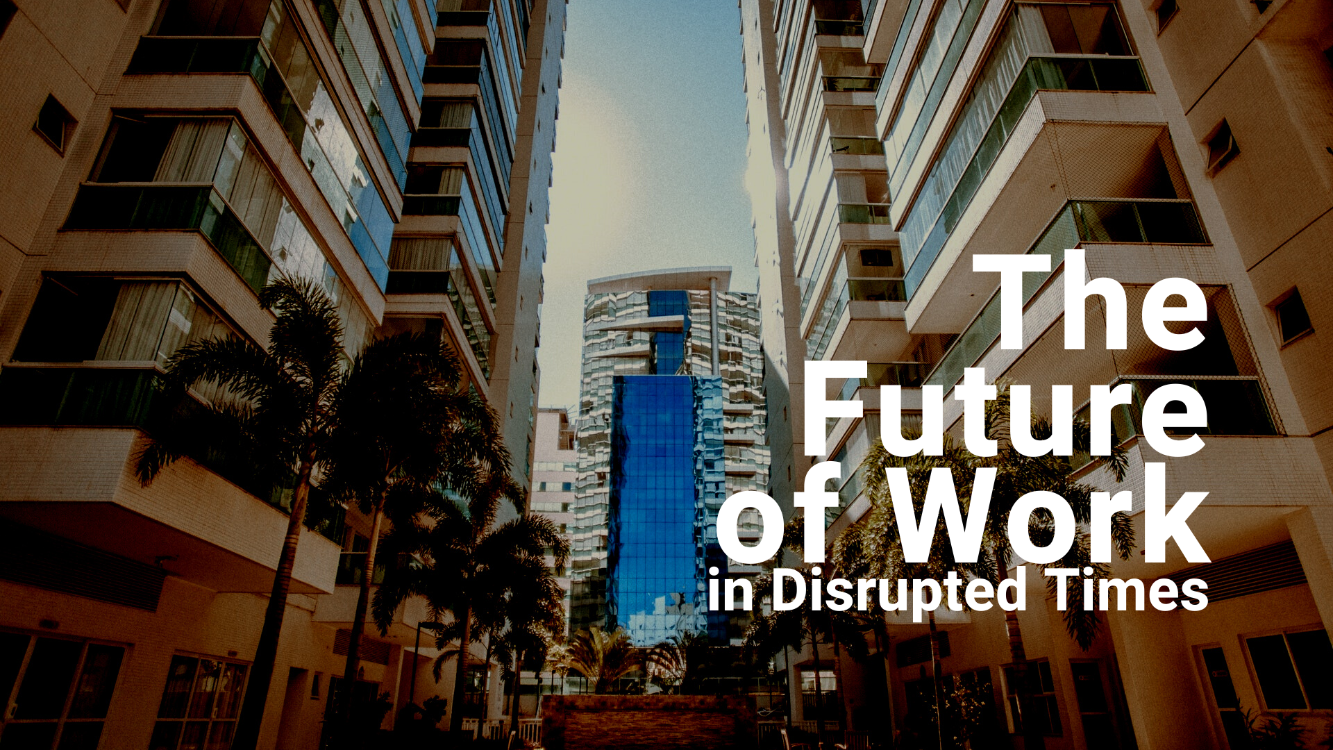 The Future of Work in Disrupted Times