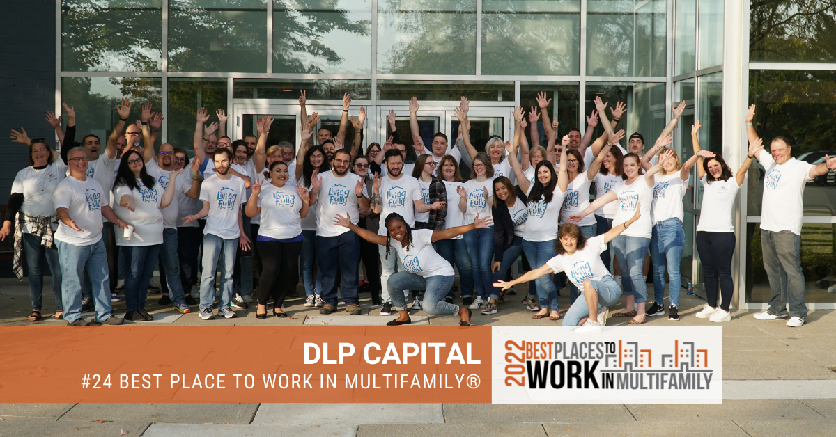 #24 Best Place to Work Multifamily® 2022 - DLP Capital