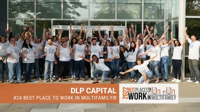 #24 Best Place to Work Multifamily® 2022 - DLP Capital