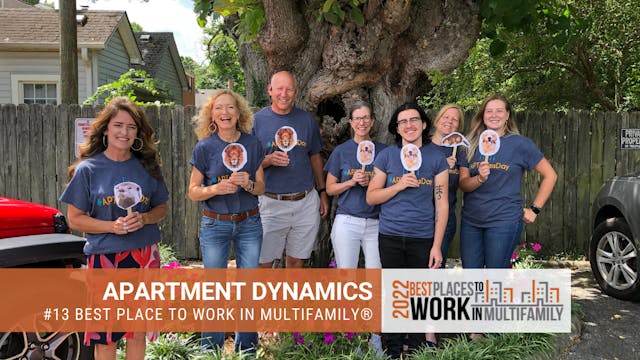 #13 Best Place to Work Multifamily® 2...