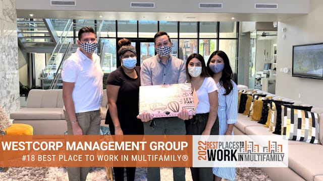#18 Best Place to Work Multifamily® 2...