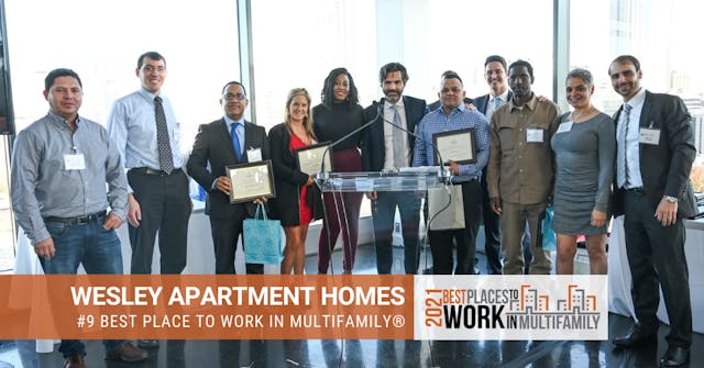 #9 Best Places to Work Multifamily® 2...