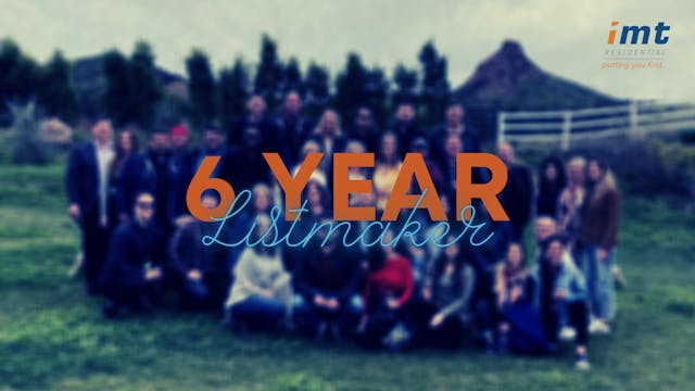 6 Year Listmaker IMT Residential Hono...