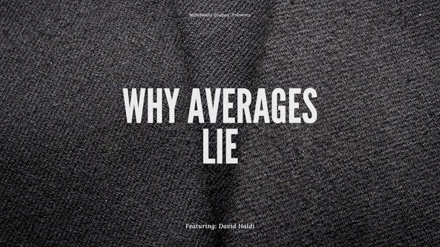 Why Averages Lie