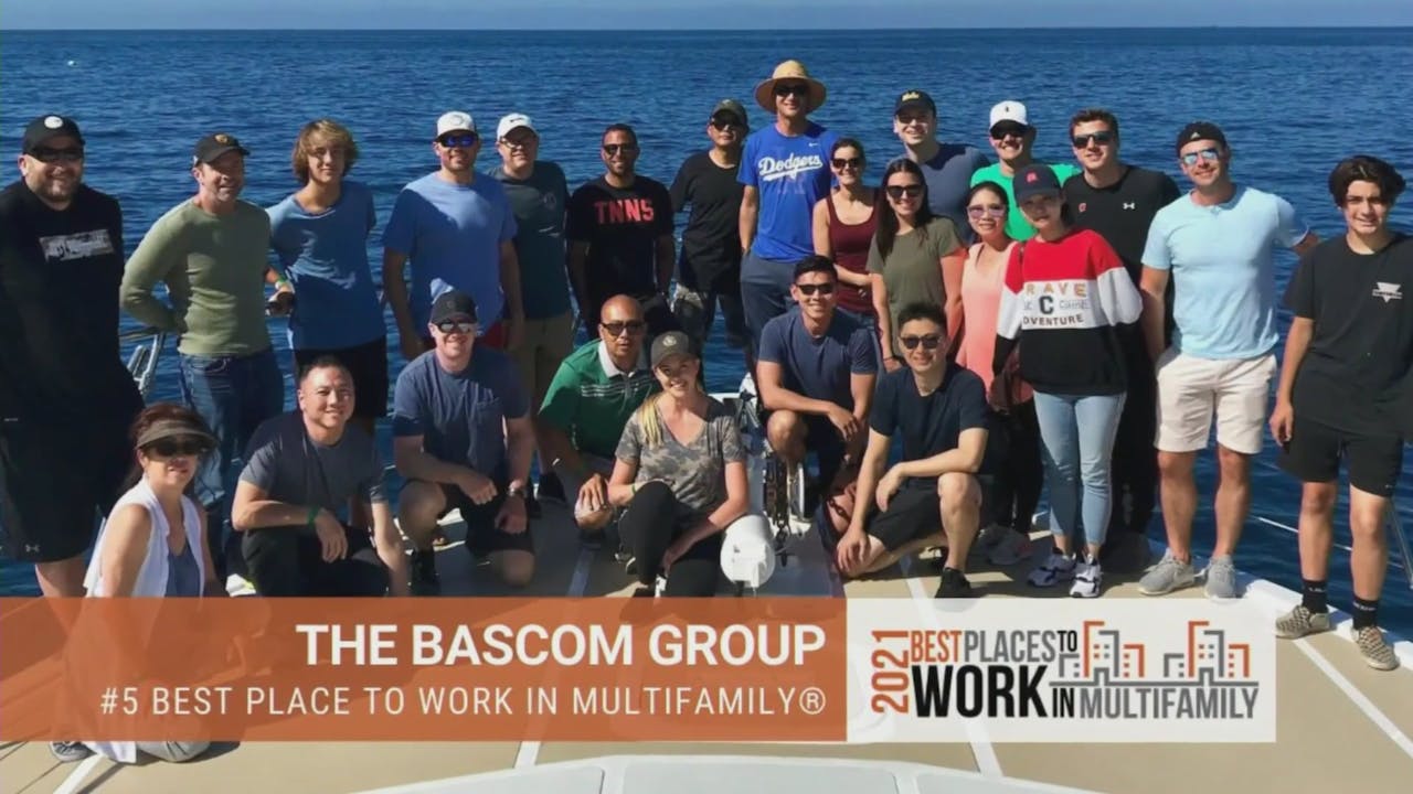 #5 Best Places to Work Multifamily® 2021 - The Bascom Group - 2021 Best